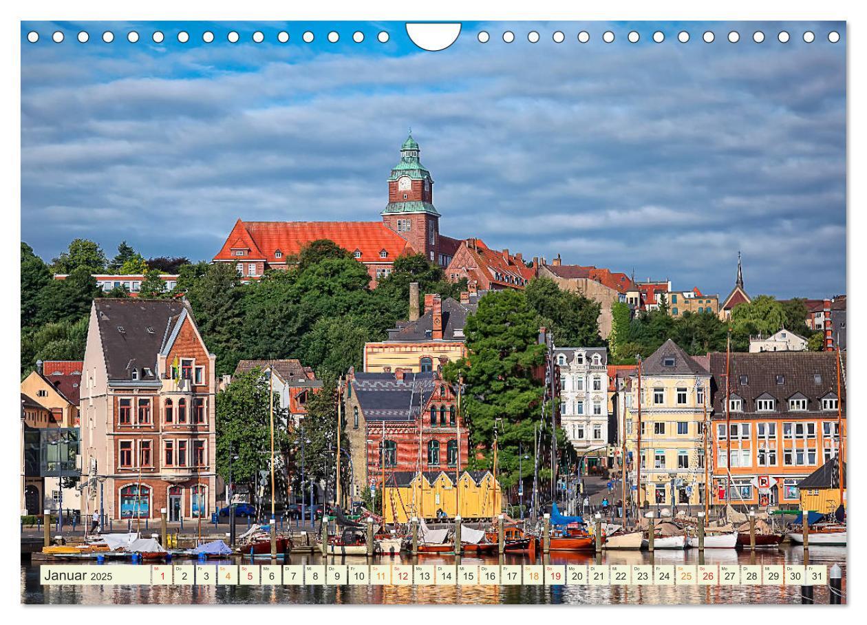 Bild: 9783435336012 | Bezauberndes Flensburg (Wandkalender 2025 DIN A4 quer), CALVENDO...