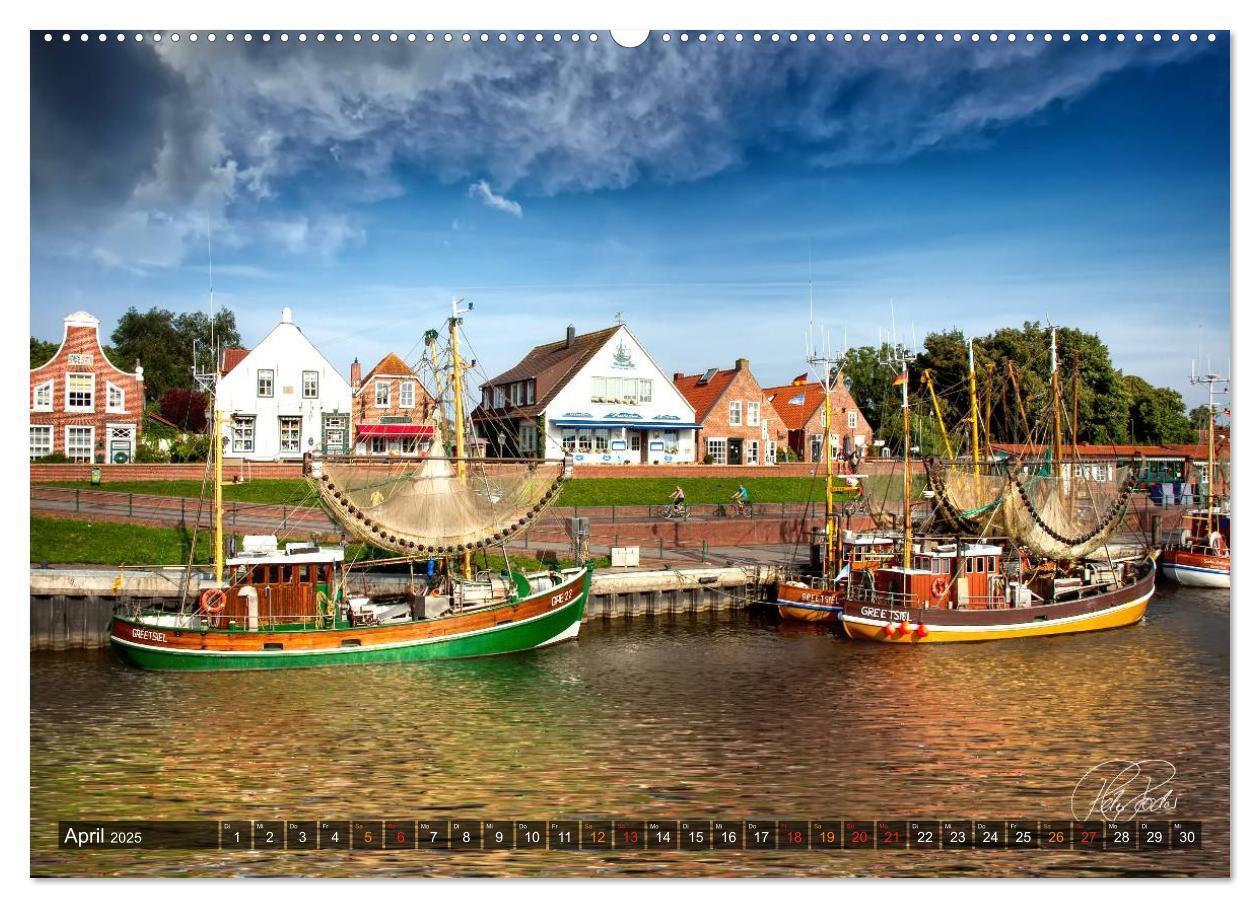 Bild: 9783435794881 | Ostfriesland, die alten Häfen - Greetsiel, Neuharlingersiel,...