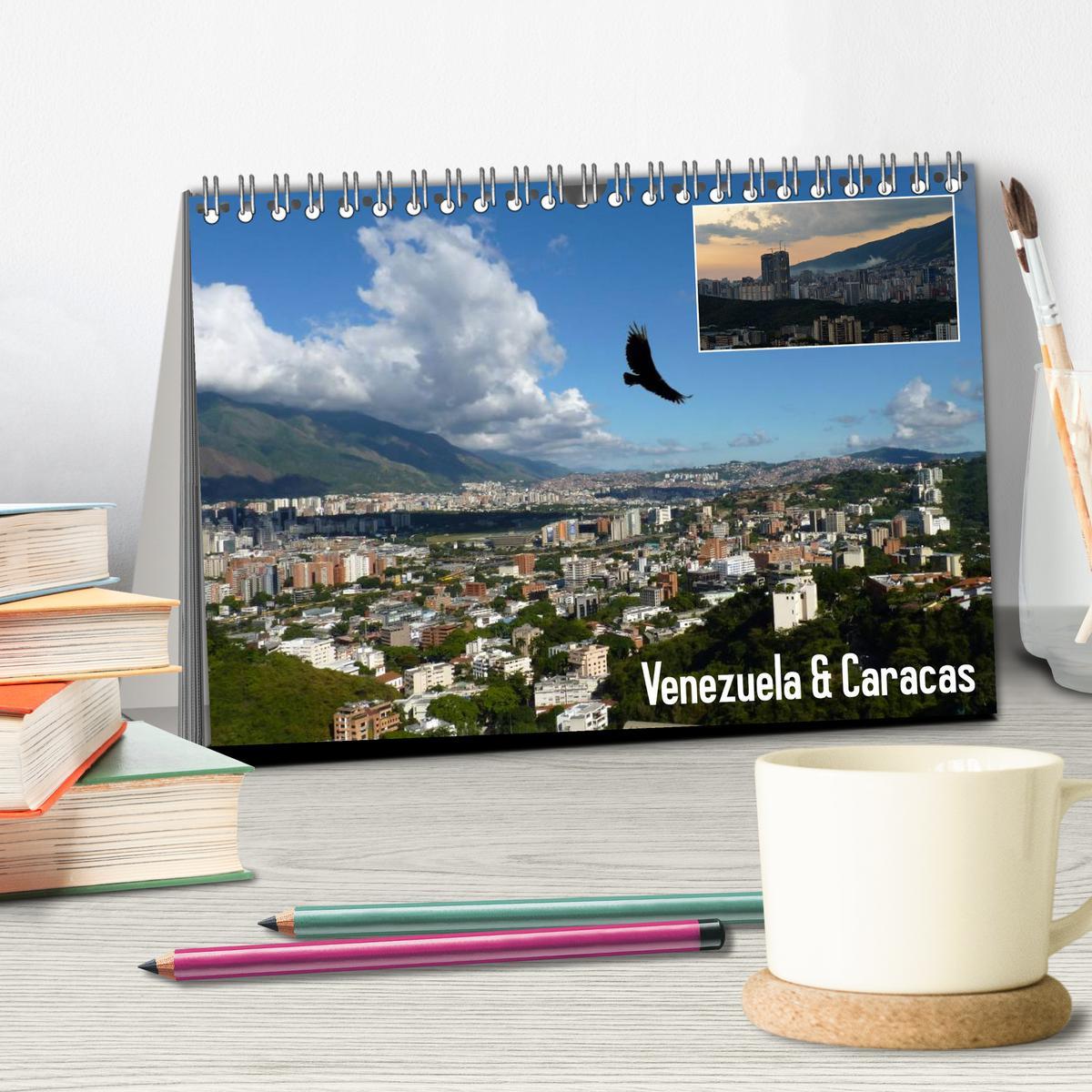 Bild: 9783435717842 | Venezuela &amp; Caracas (Tischkalender 2025 DIN A5 quer), CALVENDO...