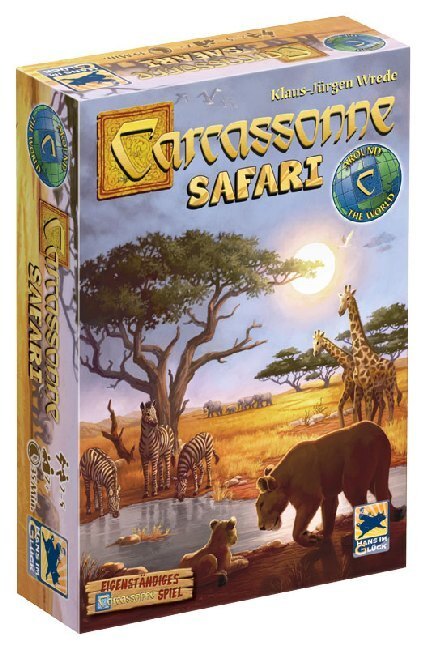 Cover: 4015566018167 | Carcassonne Safari (Spiel) | Eigenständiges Carcassonne-Spiel | Wrede