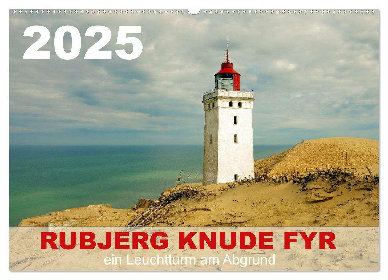 Cover: 9783435250332 | Rubjerg Knude Fyr (Wandkalender 2025 DIN A2 quer), CALVENDO...