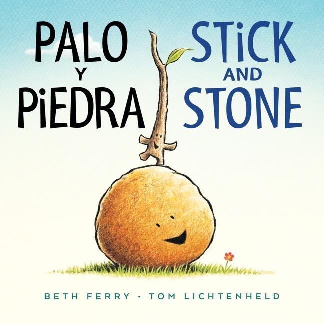 Cover: 9780358086987 | Palo Y Piedra/Stick and Stone Board Book | Bilingual English-Spanish