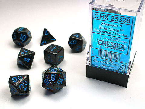 Cover: 601982021146 | Speckled® Polyhedral Blue Stars™ 7-Die Set | deutsch | Chessex
