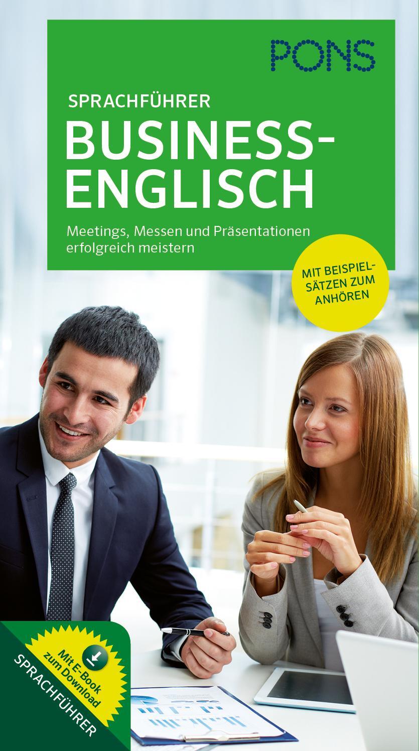 Cover: 9783125171572 | PONS Sprachführer Business-Englisch | Taschenbuch | PONS-Wörterbücher