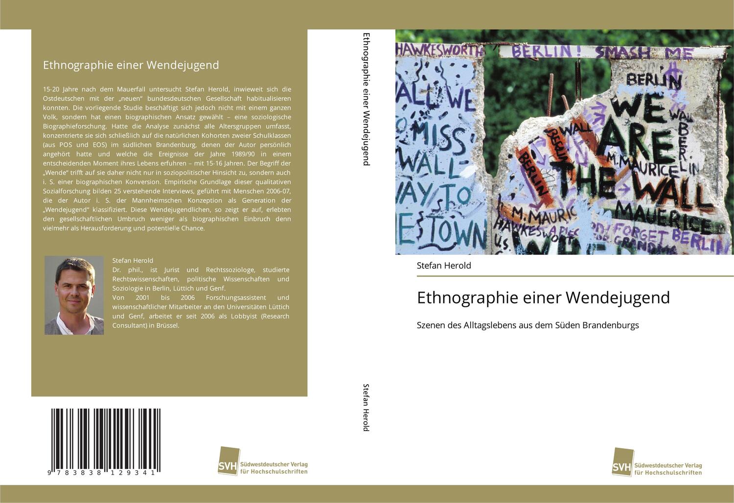 Cover: 9783838129341 | Ethnographie einer Wendejugend | Stefan Herold | Taschenbuch | 428 S.
