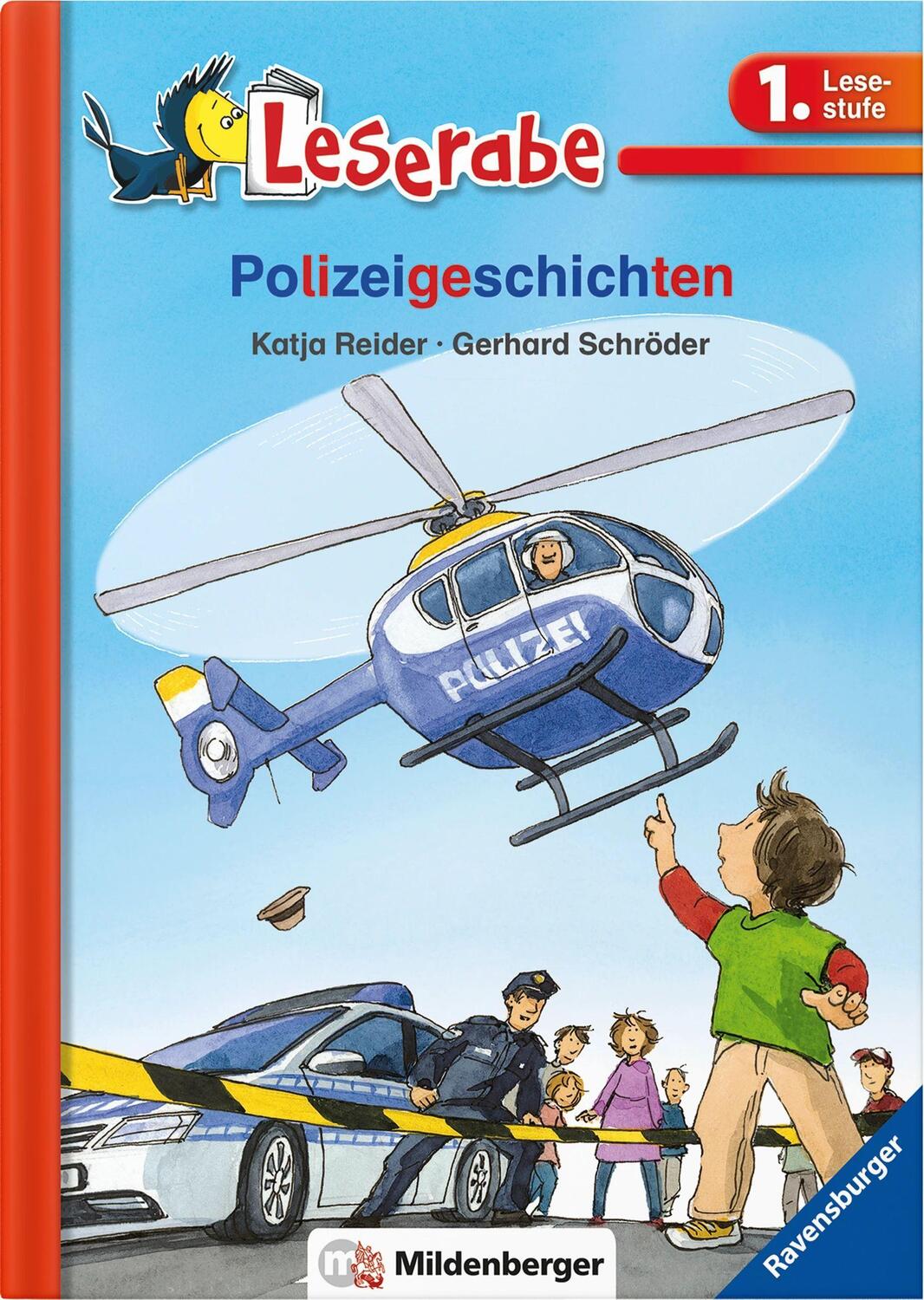 Cover: 9783619144440 | Leserabe 35 - Polizeigeschichten - 1.Lesestufe | Katja Reider | Buch