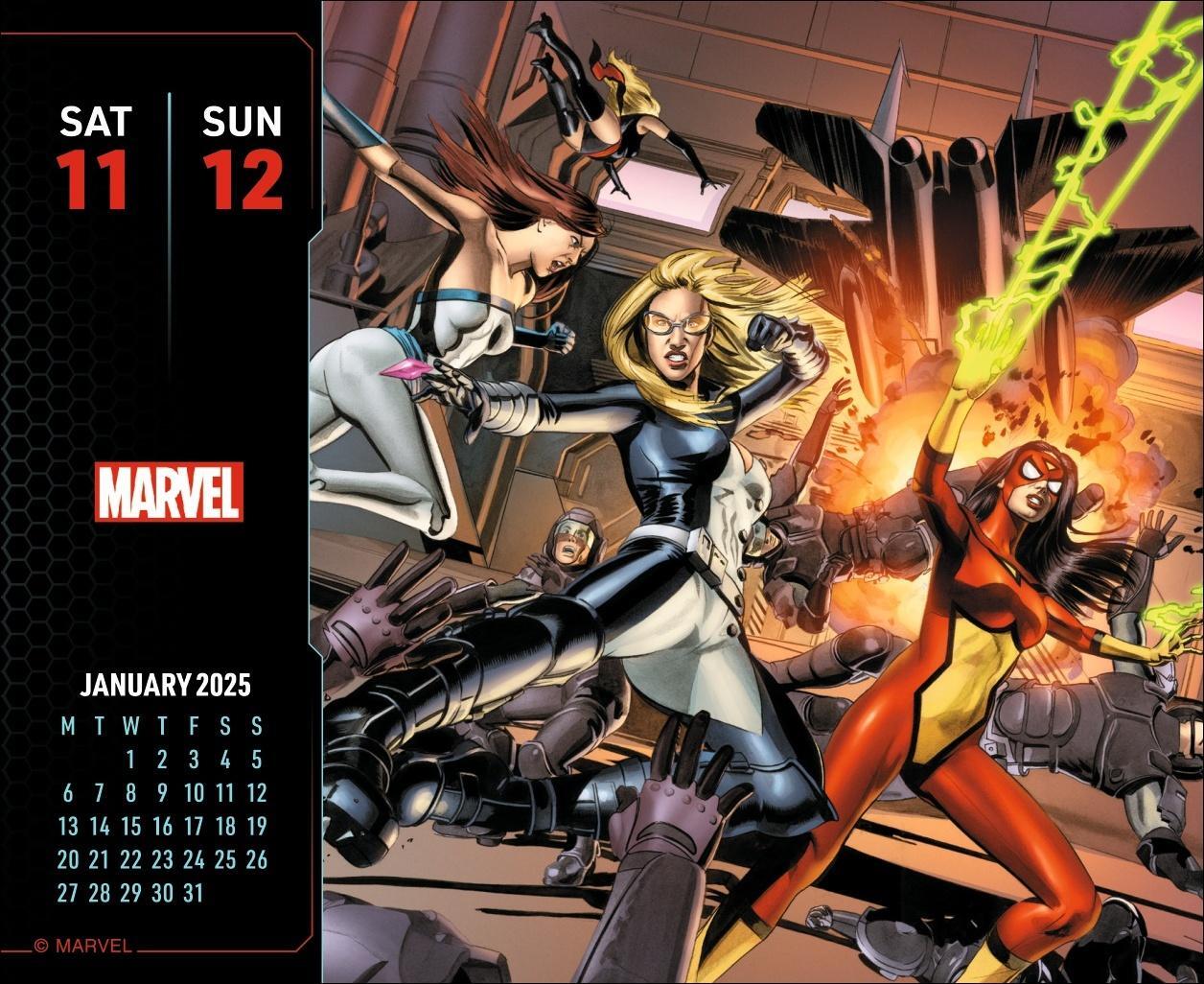 Bild: 9783840196775 | Marvel Comics Tagesabreißkalender 2025 | Kalender | Danilo | 320 S.