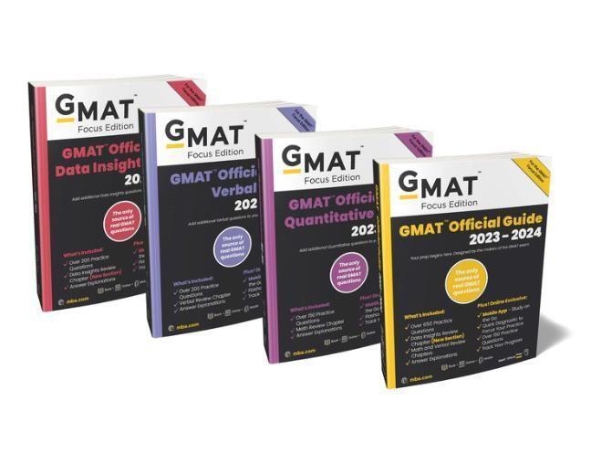 Cover: 9781394187751 | GMAT Official Guide 2023-2024 Bundle, Focus Edition | GMAC | Buch