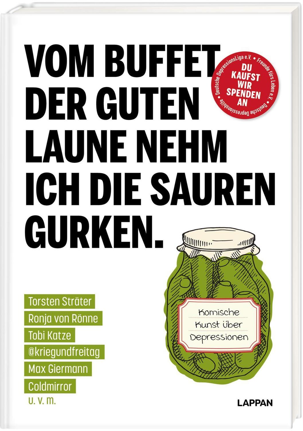 Cover: 9783830336433 | Vom Buffet der guten Laune nehm ich die sauren Gurken. | Lappan Verlag