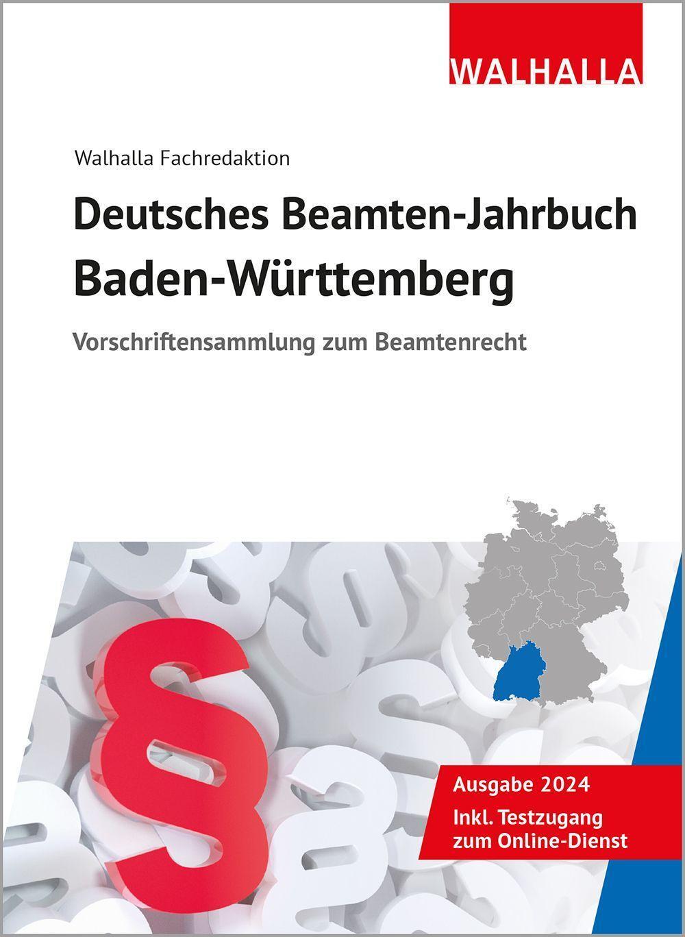 Cover: 9783802911651 | Deutsches Beamten-Jahrbuch Baden-Württemberg 2024 | Fachredaktion