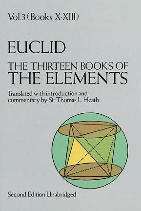 Cover: 9780486600901 | The Thirteen Books of the Elements, Vol. 3 | Volume 3 | Euclid | Buch