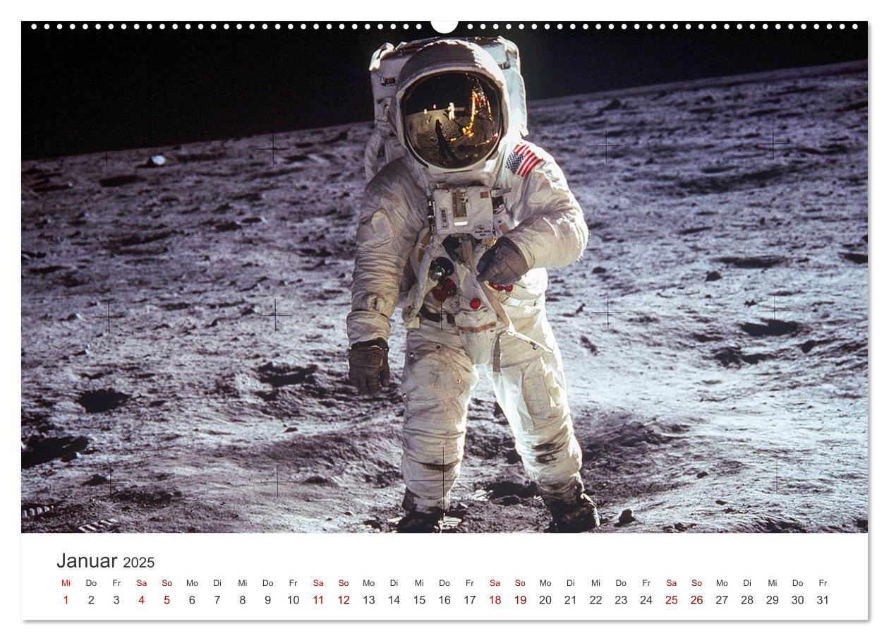 Bild: 9783457181690 | Astronauten - Menschen im Weltall (Wandkalender 2025 DIN A2 quer),...