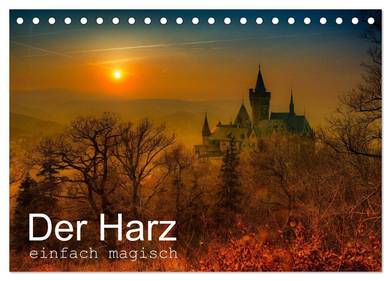 Cover: 9783435537853 | Der Harz einfach magisch (Tischkalender 2025 DIN A5 quer), CALVENDO...