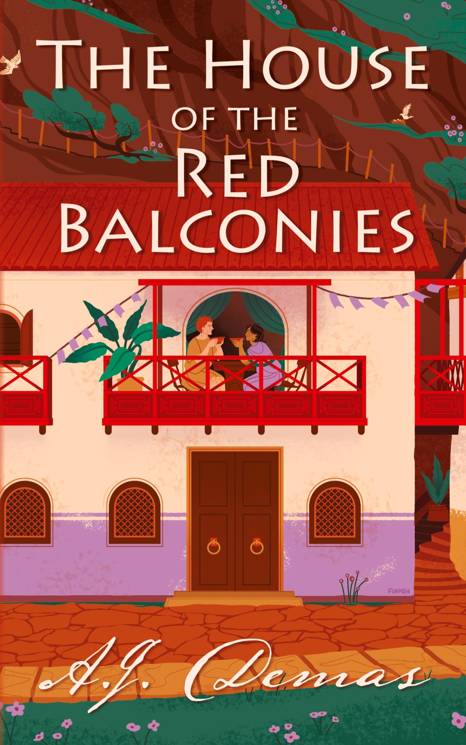 Cover: 9781988086330 | The House of the Red Balconies | A. J. Demas | Taschenbuch | Englisch