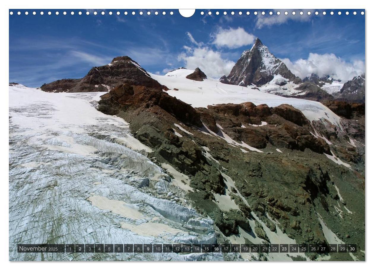 Bild: 9783435729142 | Alpen live - Rund um das Matterhorn (Wandkalender 2025 DIN A3...