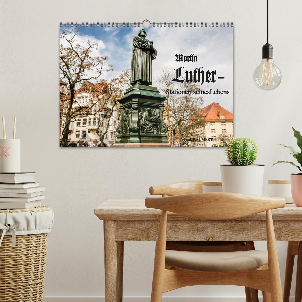 Bild: 9783435460847 | Martin Luther - Stationen seines Lebens (Wandkalender 2025 DIN A3...