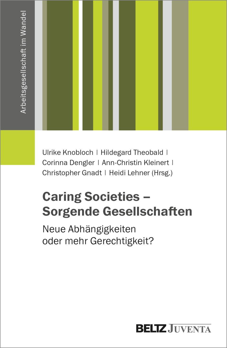 Cover: 9783779971962 | Caring Societies - Sorgende Gesellschaften | Ulrike Knobloch (u. a.)