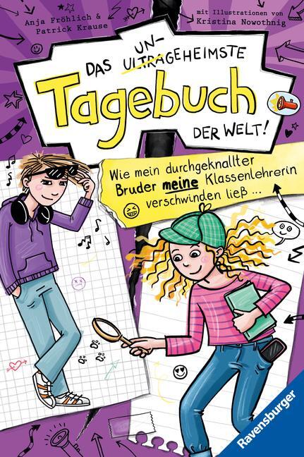 Cover: 9783473408948 | Das ungeheimste Tagebuch der Welt!, Band 5: Wie mein...