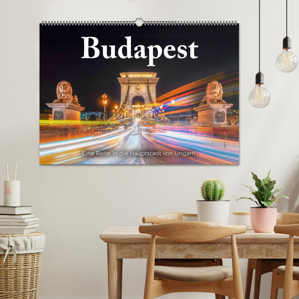 Bild: 9783383916885 | Budapest - Eine Reise in die Hauptstadt von Ungarn. (Wandkalender...