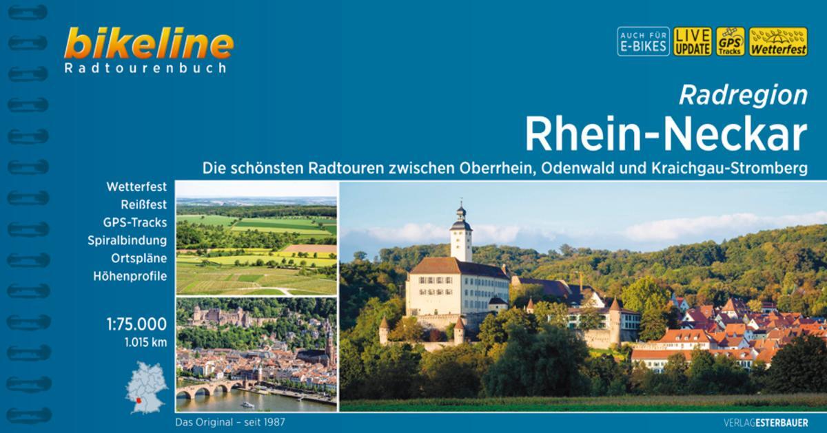 Cover: 9783711101099 | Radregion Rhein-Neckar | Esterbauer Verlag | Taschenbuch | 180 S.