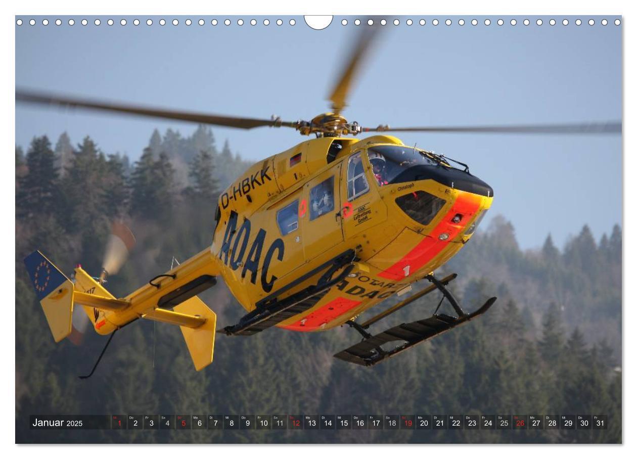 Bild: 9783435634866 | Helikopter in der Luft (Wandkalender 2025 DIN A3 quer), CALVENDO...