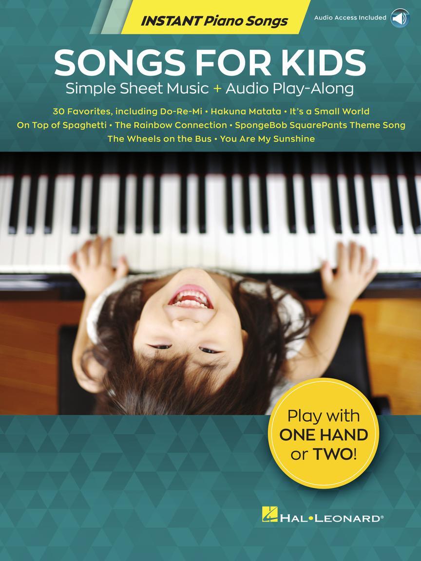 Cover: 888680978808 | Songs for Kids - Instant Piano Songs | Buch + Online-Audio | 2020