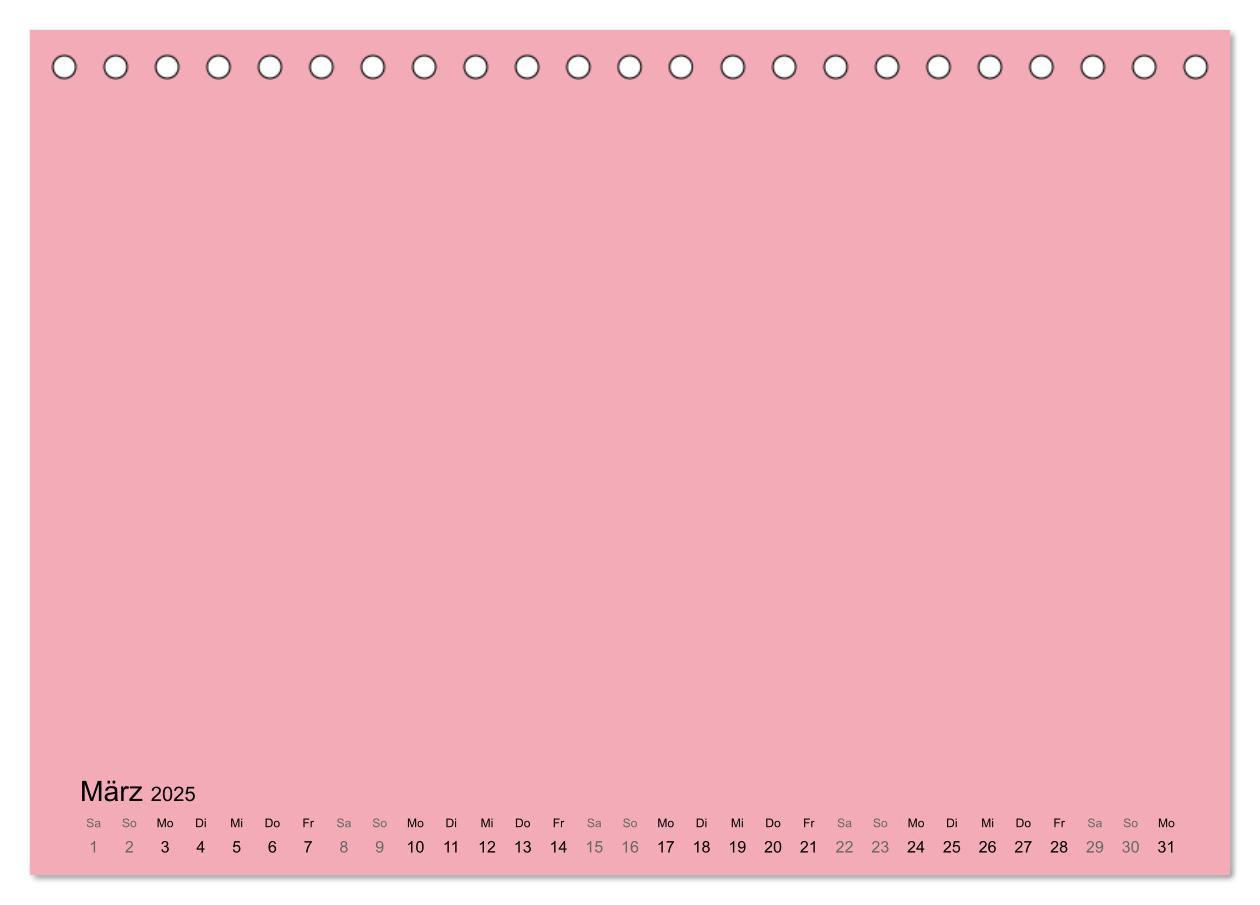 Bild: 9783435214938 | DIY Bastel-Kalender -Warme Pastell Farben- Zum Selbstgestalten...