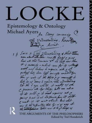 Cover: 9780415100304 | Locke | Michael Ayers | Taschenbuch | Arguments of the Philosophers