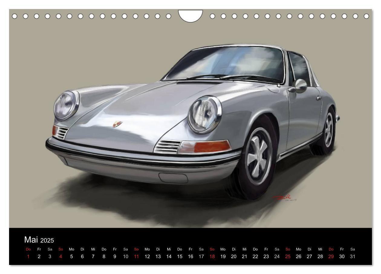 Bild: 9783435499052 | Porsche inspired Artwork by Reinhold Art´s (Wandkalender 2025 DIN...