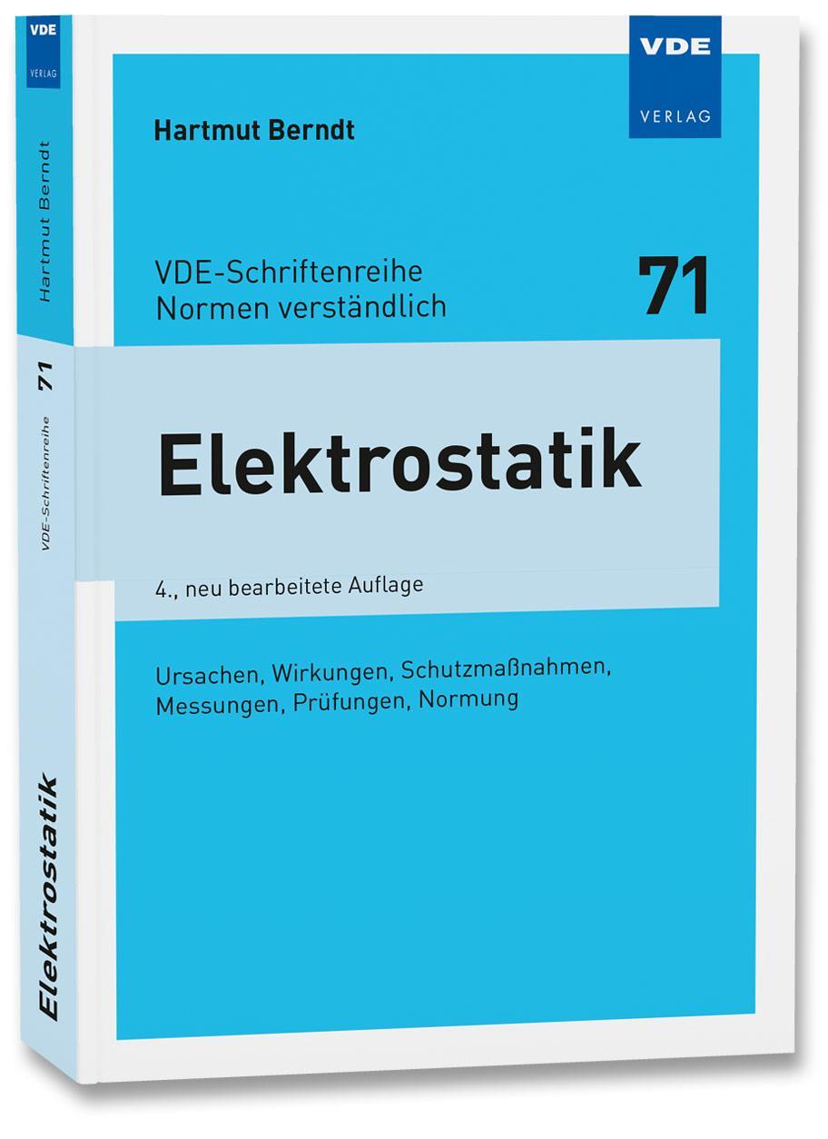 Cover: 9783800736195 | Elektrostatik | Hartmut Berndt | Taschenbuch | Deutsch | 2017
