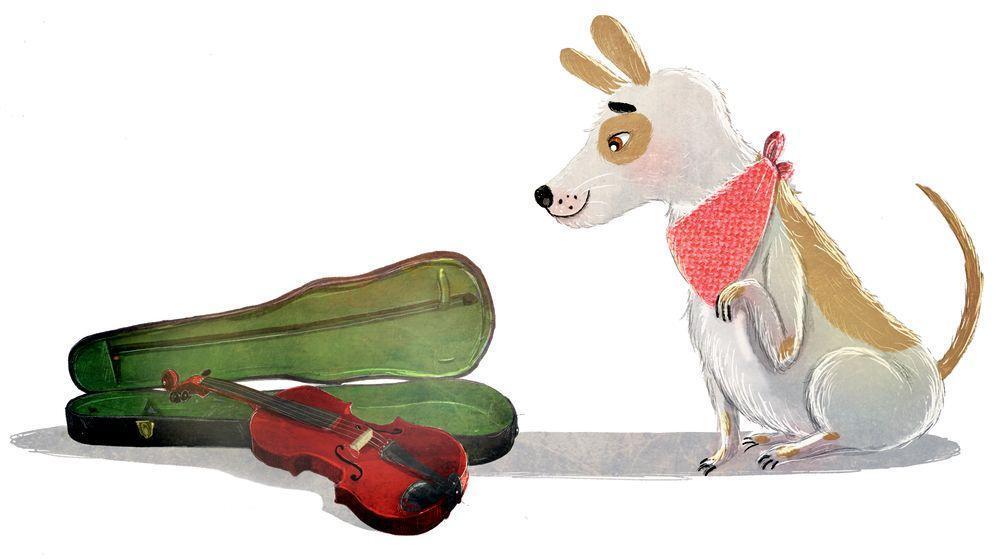 Bild: 9783959390637 | An der Geige: Hugo, der Hund! | David Litchfield | Buch | Deutsch