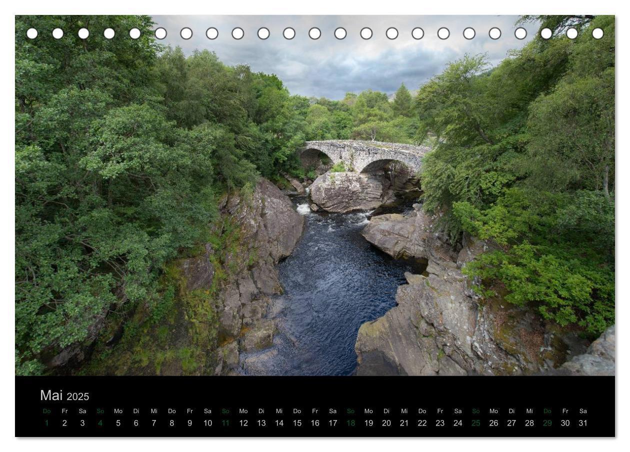 Bild: 9783435689880 | Schottland Highlands und Ostküste (Tischkalender 2025 DIN A5 quer),...