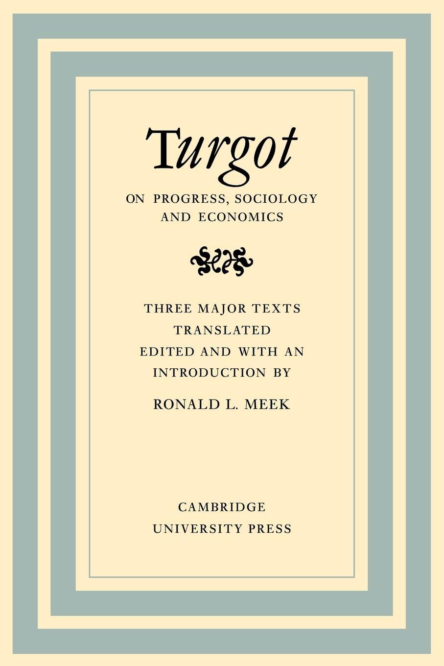 Cover: 9780521153348 | Turgot on Progress, Sociology and Economics | Ronald L. Meek | Buch