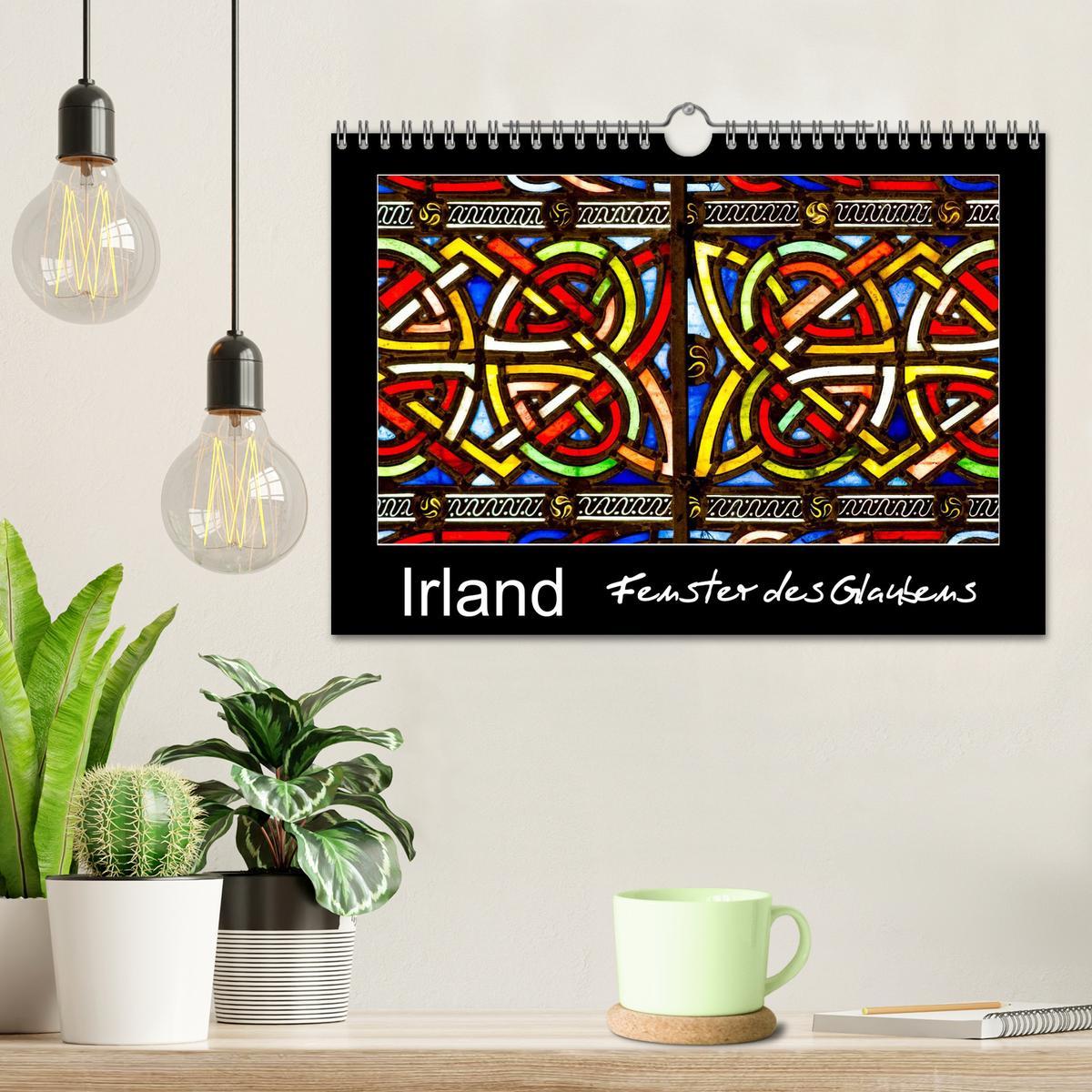 Bild: 9783435682072 | IRLAND - Fenster des Glaubens (Wandkalender 2025 DIN A4 quer),...