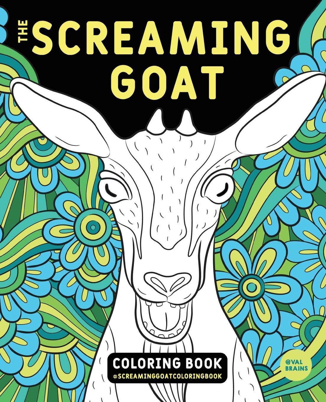 Cover: 9781733702256 | The Screaming Goat Coloring Book | Val Brains | Taschenbuch | Englisch