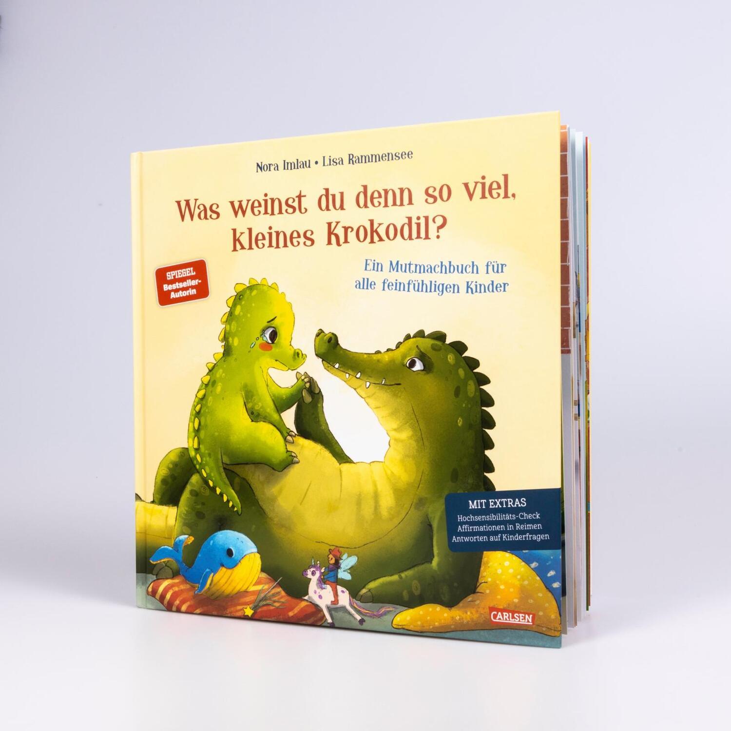 Bild: 9783551173157 | Was weinst du denn so viel, kleines Krokodil | Nora Imlau | Buch