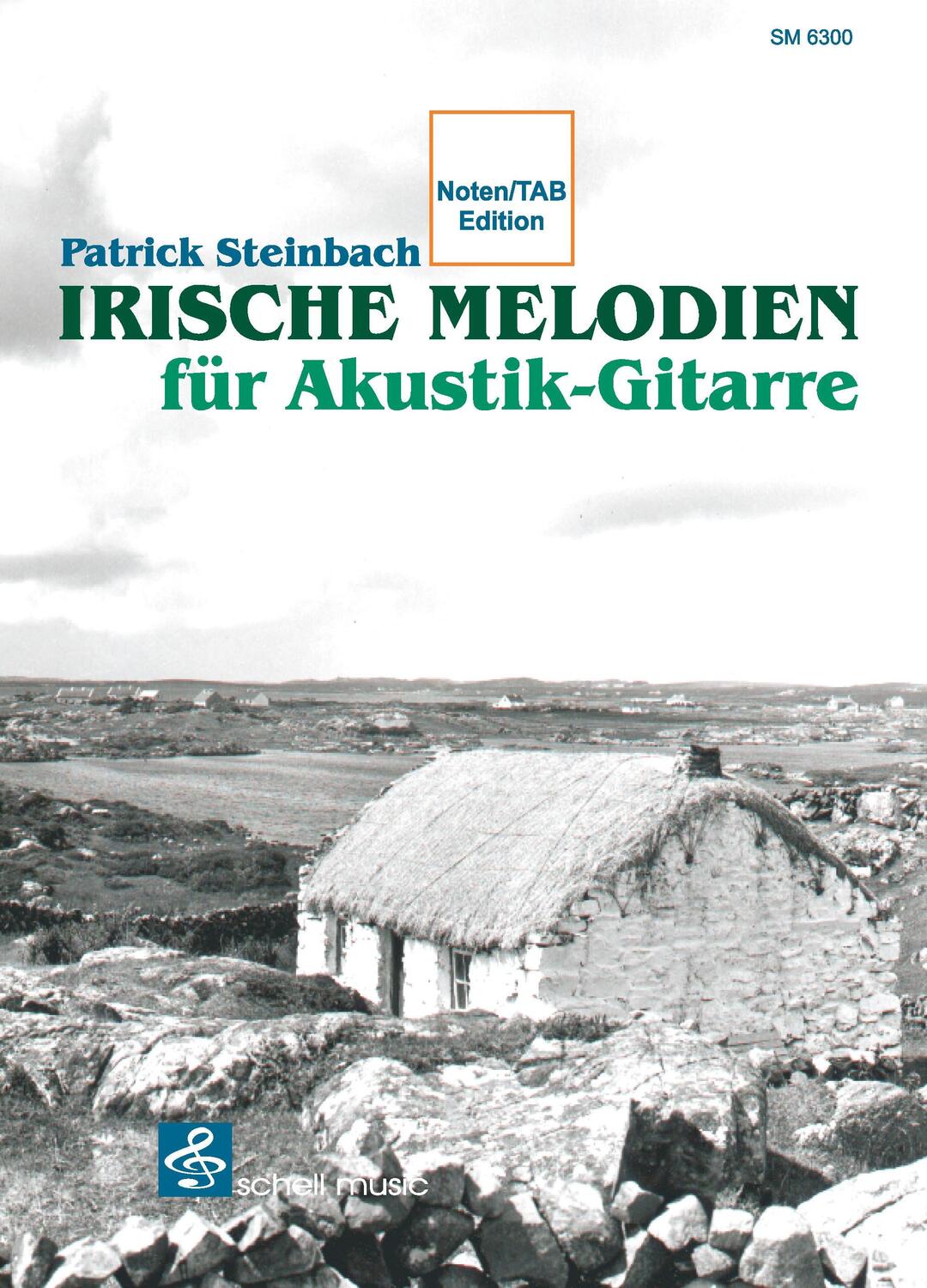 Cover: 9783864111266 | Irische Melodien für Akustik-Gitarre | Noten/ TAB | Patrick Steinbach