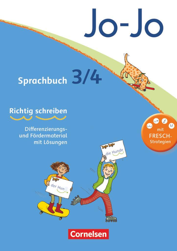 Cover: 9783060830817 | Jo-Jo Sprachbuch - Aktuelle allgemeine Ausgabe. 3./4. Schuljahr -...
