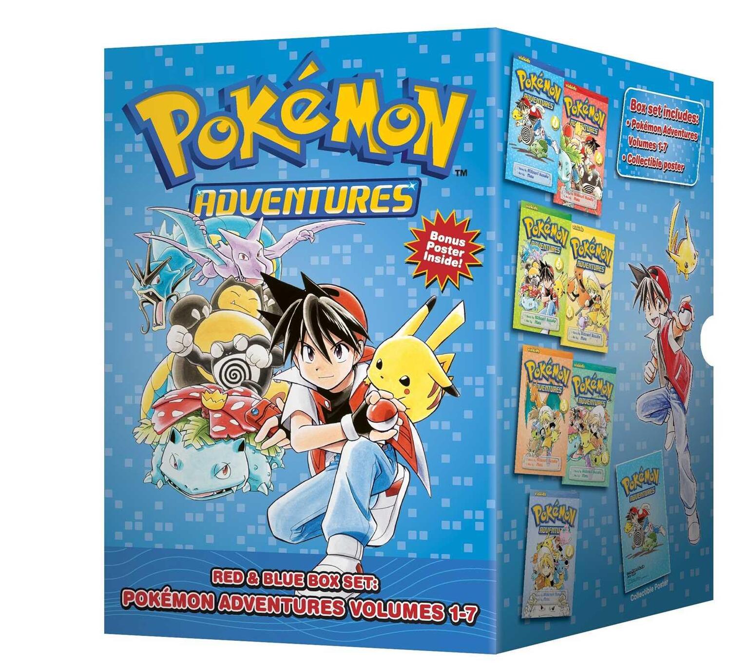 Cover: 9781421550060 | Pokemon Adventures Red & Blue Box Set (Set Includes Vols. 1-7) | Buch
