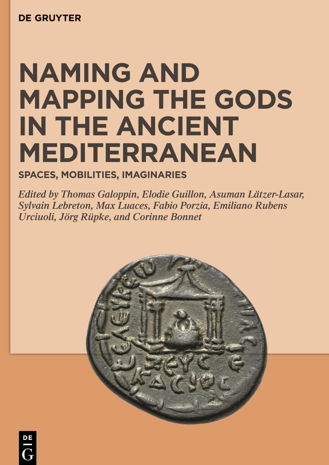 Cover: 9783110796490 | Naming and Mapping the Gods in the Ancient Mediterranean | Buch | 2024