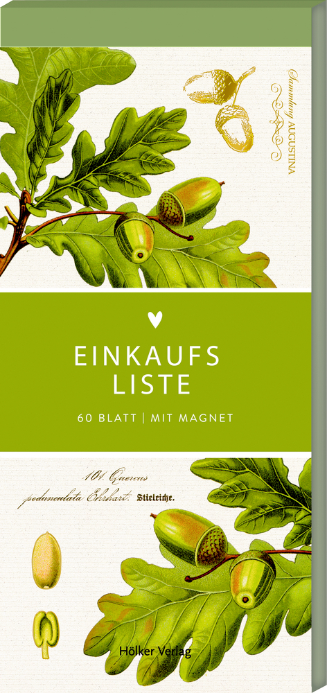 Cover: 4041433880841 | Einkaufsliste (Eichenblätter, Hölker Küchenpapeterie) | Taschenbuch
