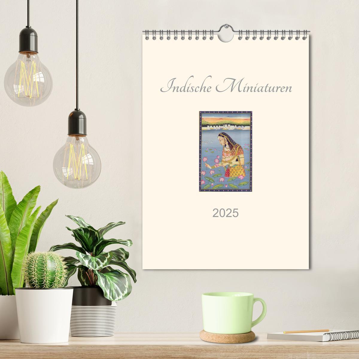 Bild: 9783435951734 | Indische Miniaturen (Wandkalender 2025 DIN A4 hoch), CALVENDO...