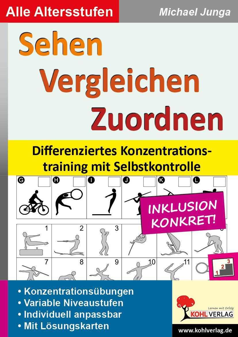 Cover: 9783866324701 | Sehen - Vergleichen - Zuordnen | Michael Junga | Taschenbuch | Deutsch