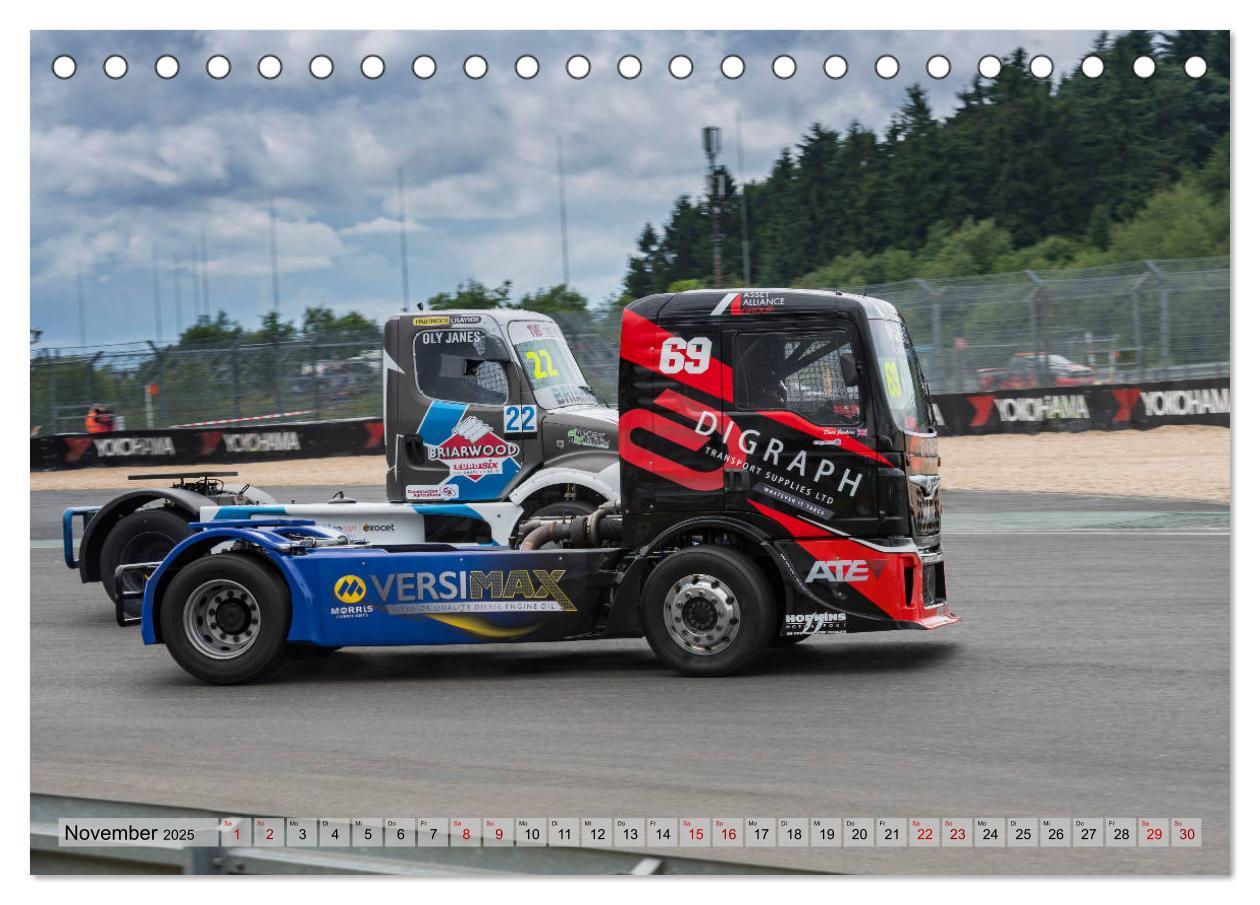 Bild: 9783457159156 | Best of TRUCK RACING (Tischkalender 2025 DIN A5 quer), CALVENDO...