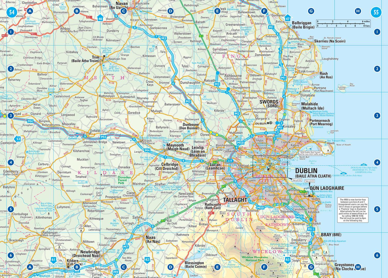 Bild: 9780008412814 | Comprehensive Road Atlas Ireland | Collins Maps | Taschenbuch | 2023