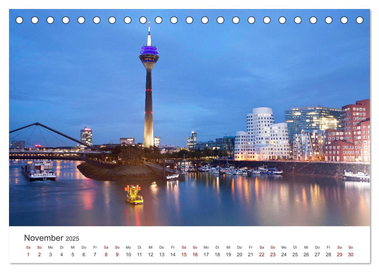 Bild: 9783435190713 | Düsseldorf - Tradition und Moderne am Rhein (Tischkalender 2025 DIN...