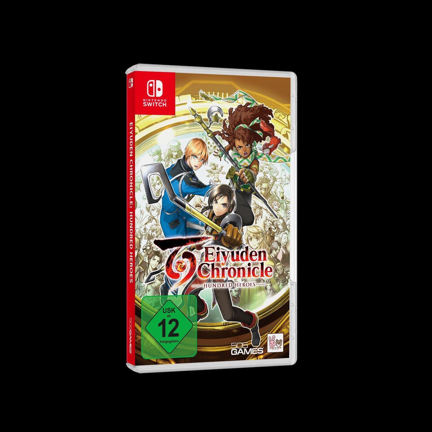 Cover: 8023171047126 | Eiyuden Chronicles: Hundred Heroes (Nintendo Switch) | Blu-ray Disc