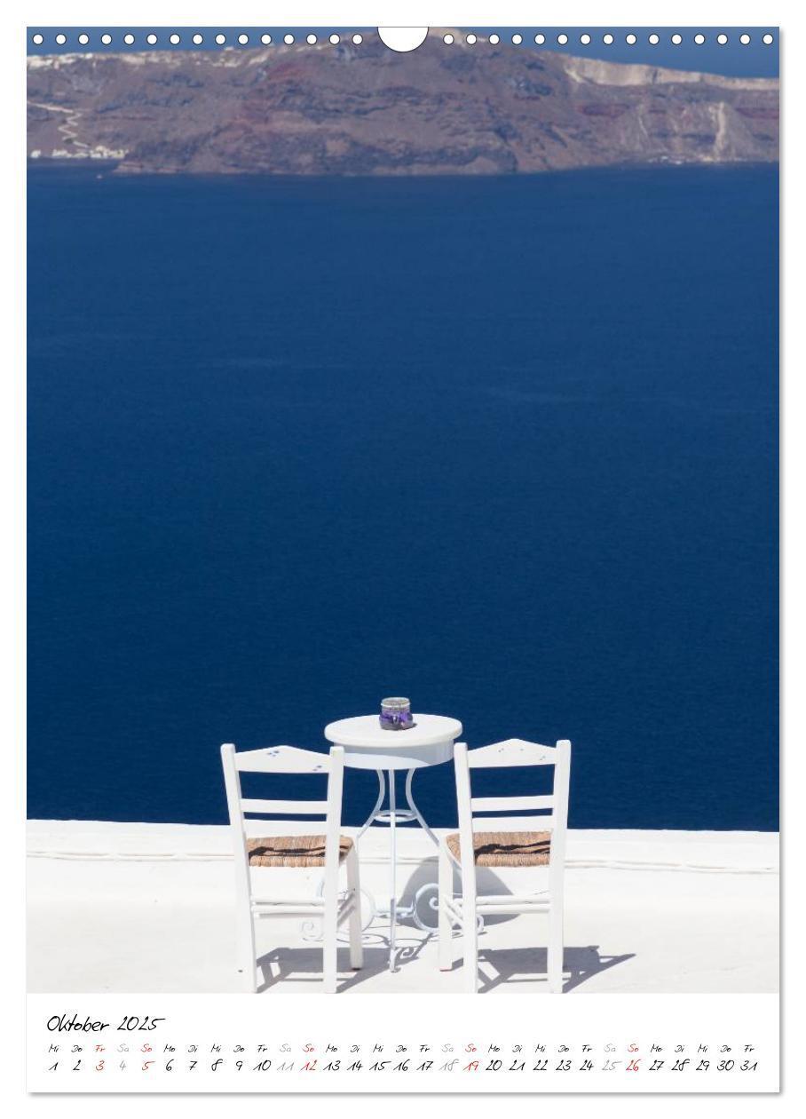 Bild: 9783457053485 | Insel des Lichts - Santorini (Wandkalender 2025 DIN A3 hoch),...