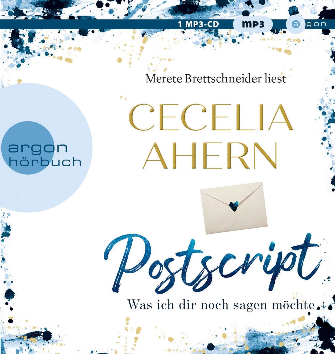 Cover: 9783839894668 | Postscript - Was ich dir noch sagen möchte | Cecelia Ahern | MP3