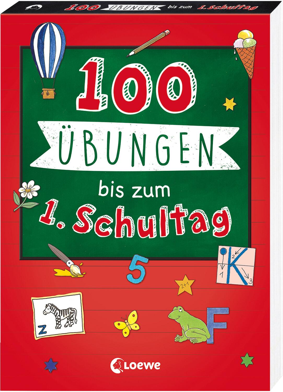 Cover: 9783743217744 | 100 Übungen bis zum ersten Schultag | Loewe Lernen und Rätseln | Buch